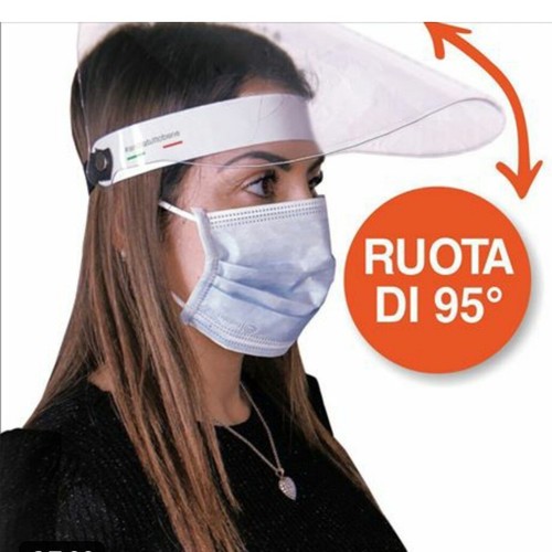 Visiera protettiva dpi - dpi, in