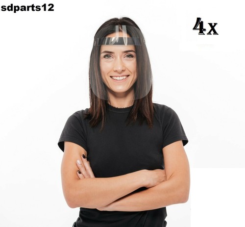 Visiera protettiva plastica - 4x,